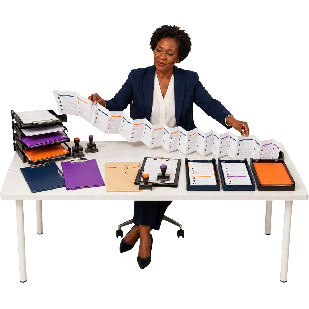 A woman looking at options to build an operating and governance model for her business.