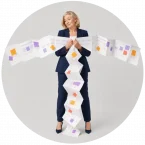A woman is stuck in the middle of business changes going in every direction and competing for her time.