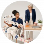 Manager giving a new hire confusing onboarding.